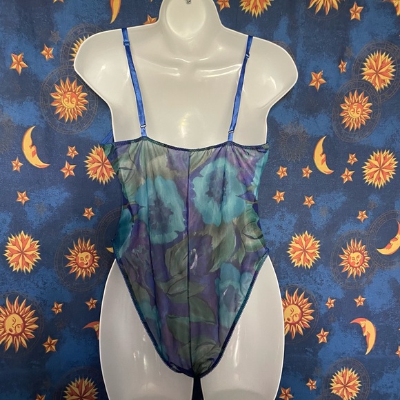 90s vintage highcut mermaid bodysuit - Picture 5 of 7